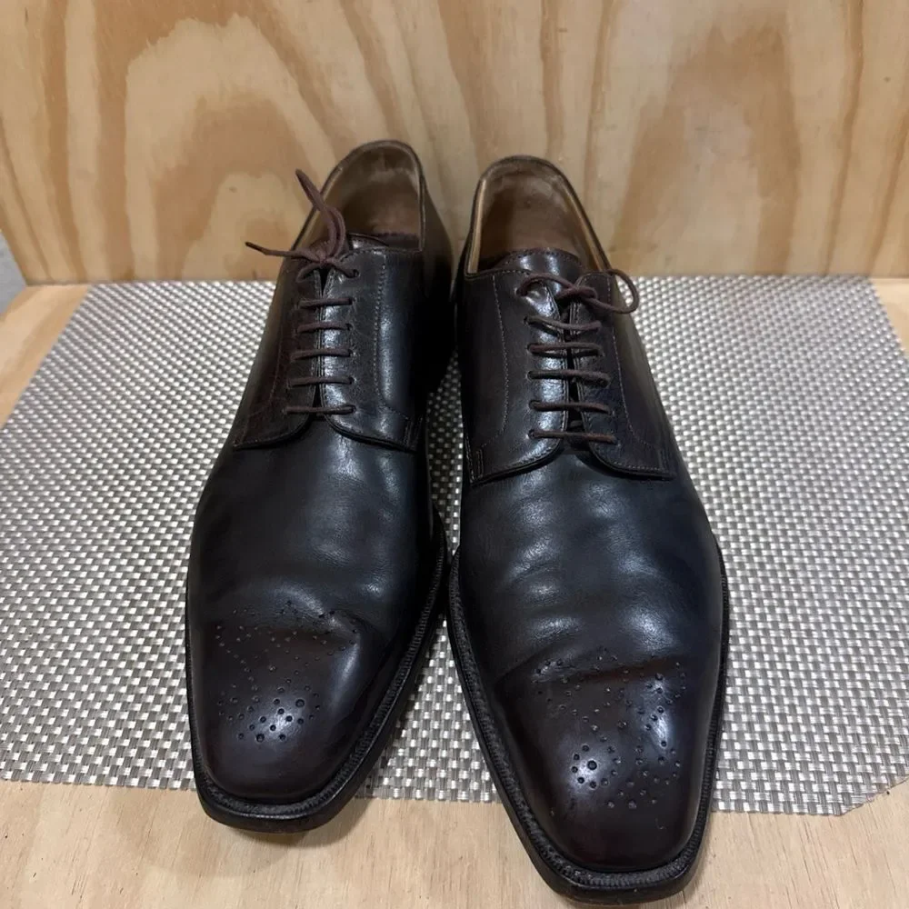 Men’s Romano Martegani Italian Dress Shoes - Brown - Size 13